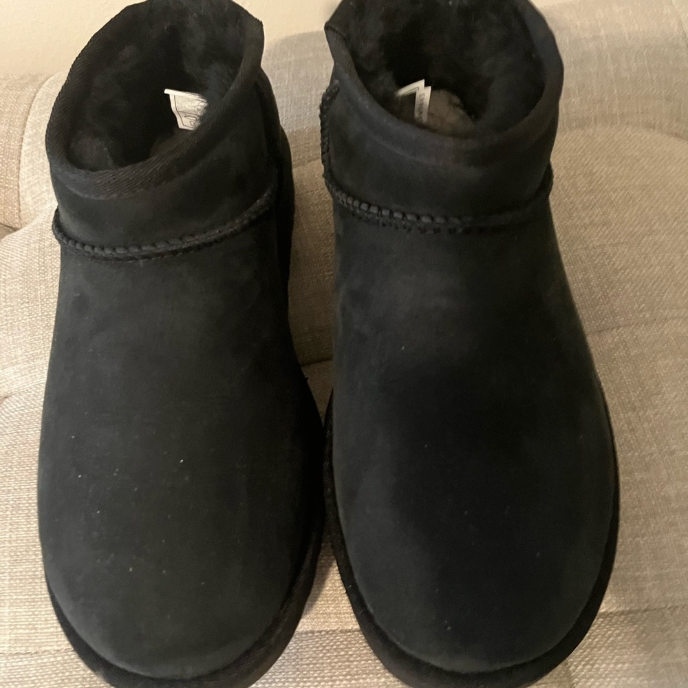 UGG Black Ankle Boots